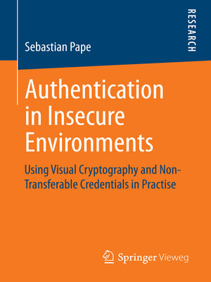 cover image of Authentication in Insecure Environments